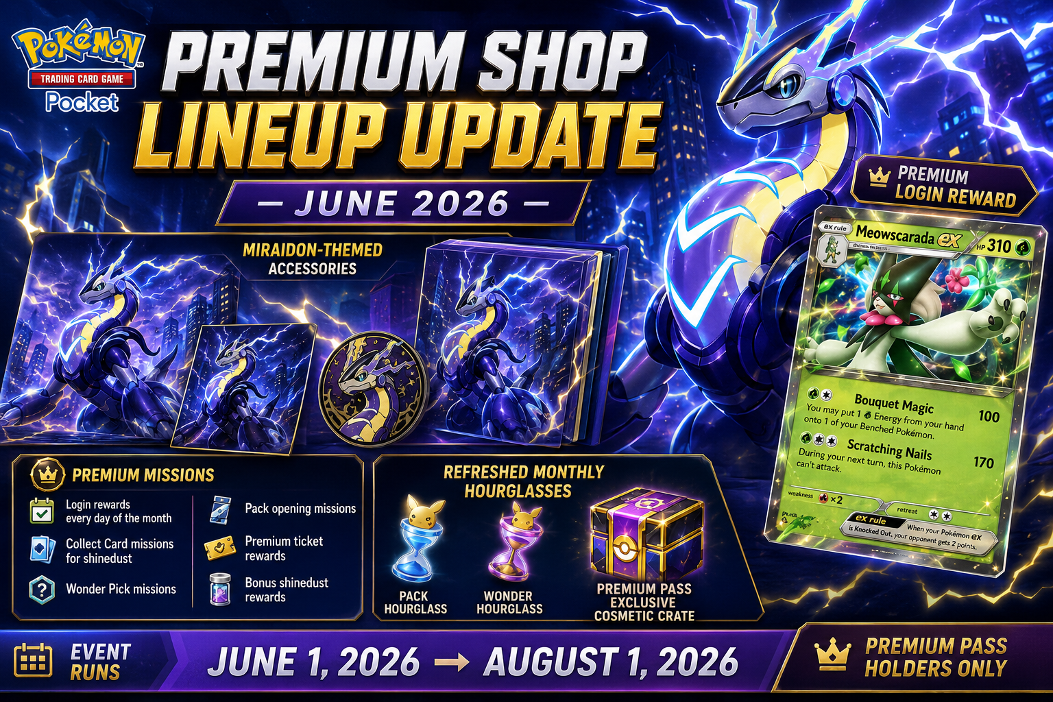Premium Shop Lineup Update — June 2026