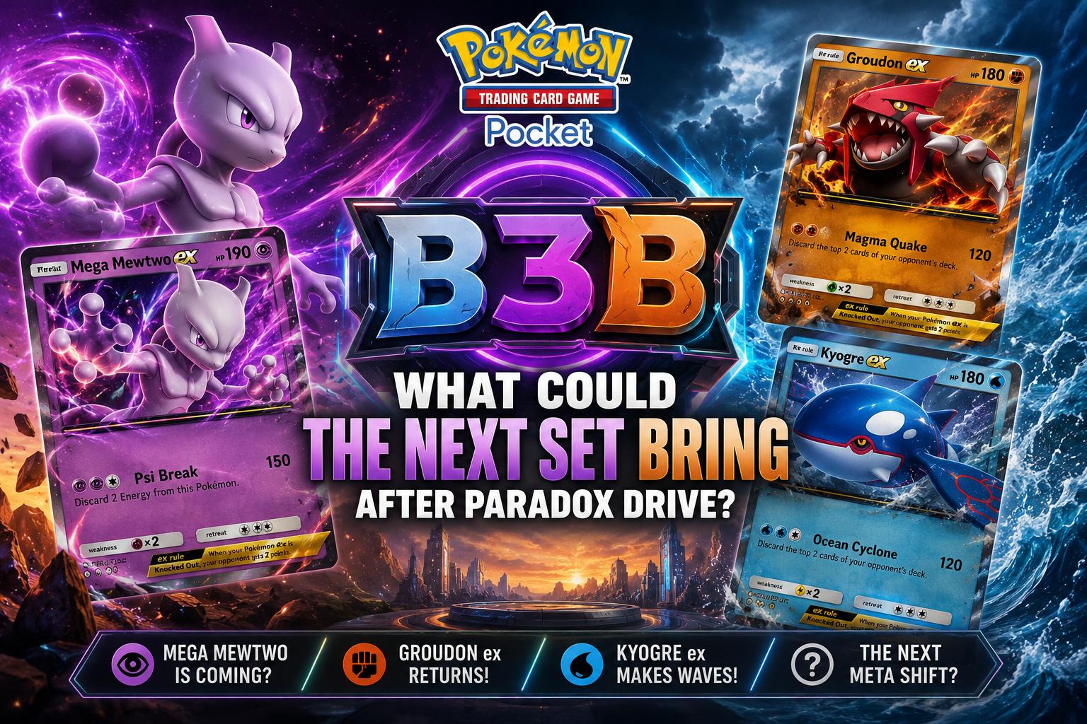 Pokémon TCG Pocket B3B: What Could the Next Set Bring After Paradox Drive?