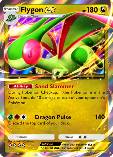 Flygon EX Sylveon EX