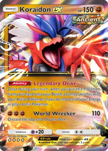Mega Lucario EX Koraidon EX