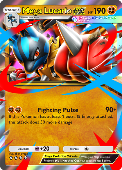 Mega Lucario EX Darkrai