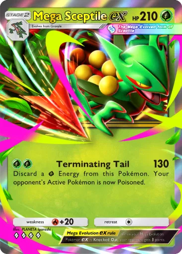 Mega Sceptile EX