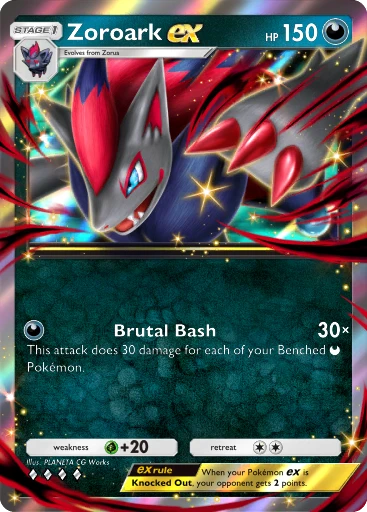 Zoroark EX Mega Absol EX