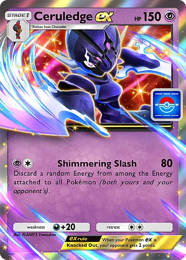 Ceruledge EX Drop Event